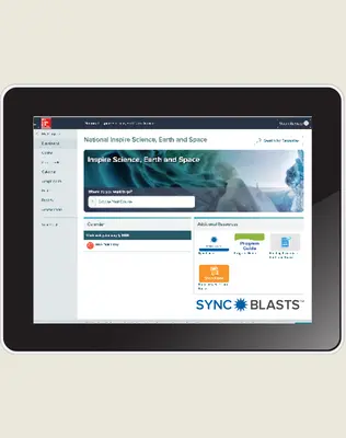 Inspire Science: Earth & Space Digital Bundle w/SyncBlasts, 6-year subscription