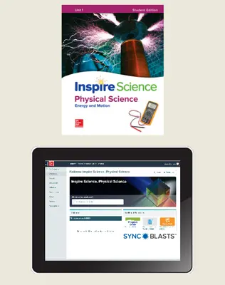 Inspire Science: Physical Comprehensive Student Bundle w/SyncBlasts, 6-year subscription