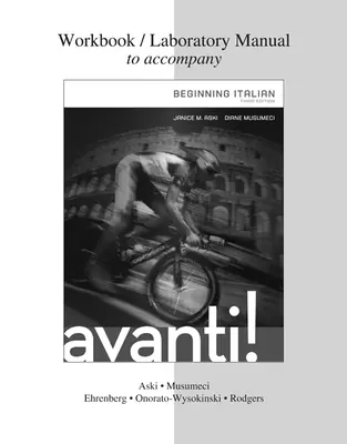 WORKBOOK/LABORATORY MANUAL FOR AVANTI