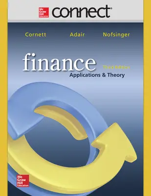 Connect 1-Semester Online Access to accompany Finance: Applications and Theory