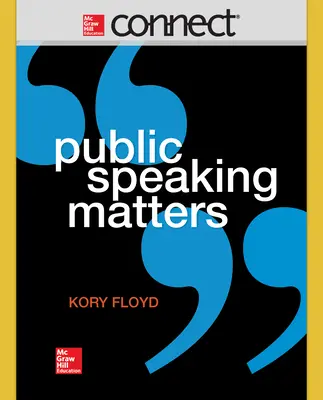 Connect Online Access for Public Speaking Matters