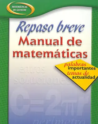 Quick Review Math Handbook: Hot Words, Hot Topics, Book 3, Spanish Student Edition