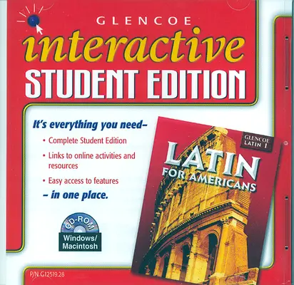 Latin for Americans Level 1, Interactive Student Edition CD-ROM