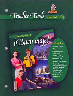 ¡Buen viaje! Level 2, TeacherTools Chapter 5