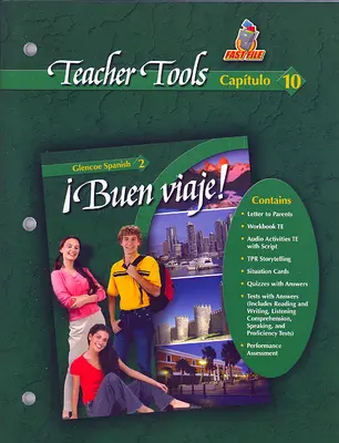 ¡Buen viaje! Level 2, Teacher Tools Chapter 10