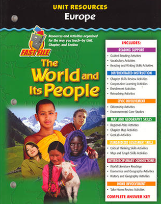 The World and Its People: Western Hemisphere, Europe, and Russia, Europe Resource Book