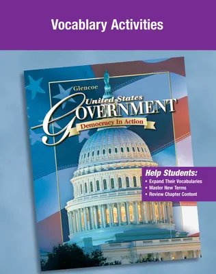 United States Government, Democracy in Action, Vocabulary Activity