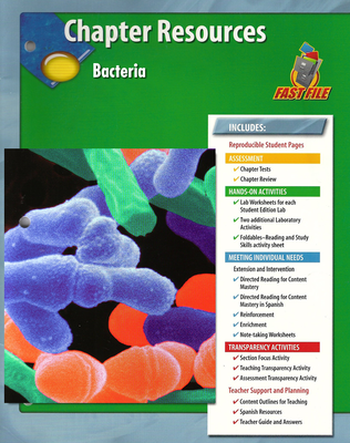Glencoe iScience: Bacteria Chapter Fast Files