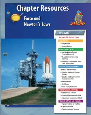 Glencoe Physical Science Modules, Grade 8, Chapter Fast File: Force and Newton's Laws