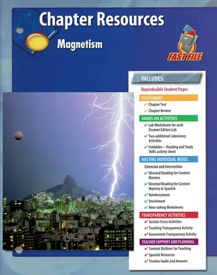 Glencoe Physical Science Modules, Grade 8, Chapter Fast File: Magnetism