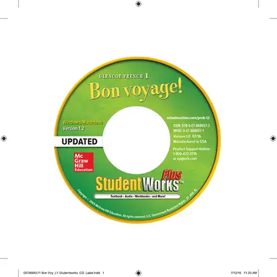 Bon voyage! Level 1, StudentWorks Plus CD-ROM