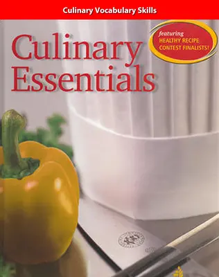 Culinary Essentials, Vocabulary Skills, Teacher Manual