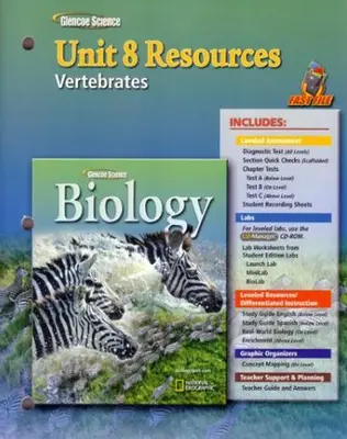 Glencoe Biology, Unit 8 Fast Files
