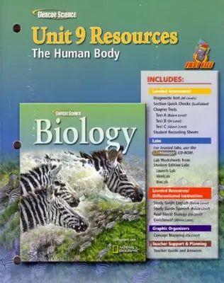 Glencoe Biology, Unit 9 Fast Files
