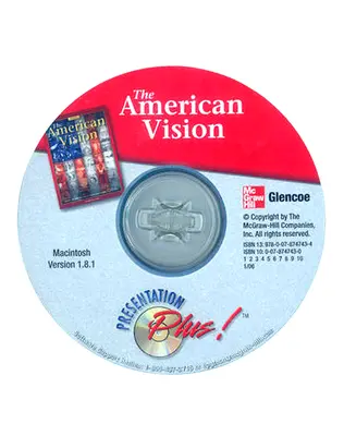 The American Vision, Presentation Plus CD-ROM
