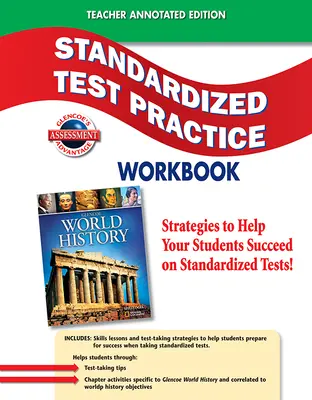 Glencoe World History, Standardized Test Practice Workbook, Teacher Edition