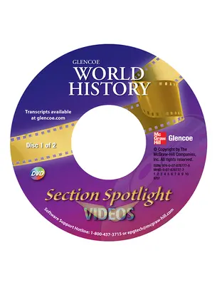 Glencoe World History, Glencoe World History Spotlight Video Program DVD