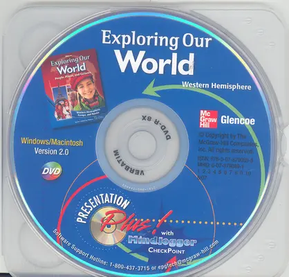 Exploring Our World: Western Hemisphere, Europe, and Russia, Presentation Plus! with MindJogger Checkpoint DVD