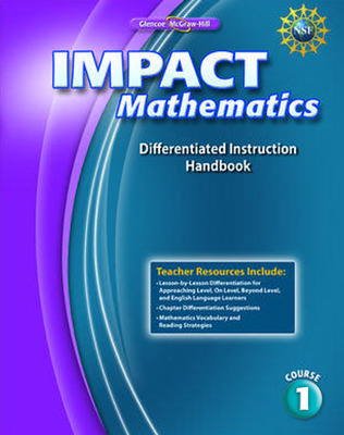 IMPACT Mathematics, Course 1, Differentiation Handbook