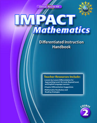 IMPACT Mathematics, Course 2, Differentiation Handbook