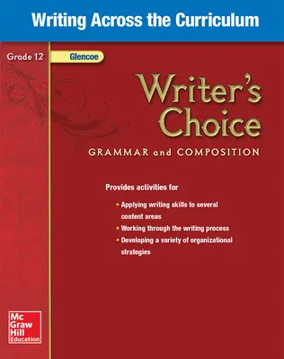 Writer's Choice, Grade 12, Writing Across the Curriculum