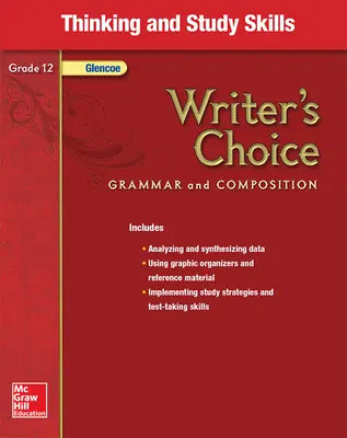 Writer's Choice, Grade 12, Thinking and Study Skills