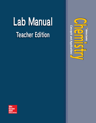 Chemistry: Concepts & Applications, Laboratory Manual TE