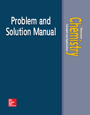 Chemistry: Concepts & Applications, Problems & Solutions Manual