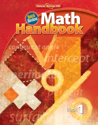 Quick Review Math Handbook, Book 1, Student Edition