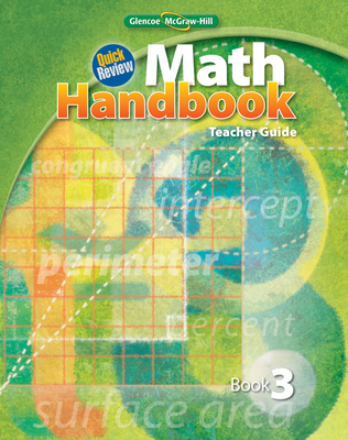 Quick Review Math Handbook, Book 3, Teacher Guide