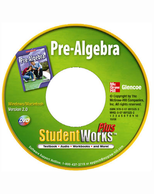 Pre-Algebra, StudentWorks Plus DVD