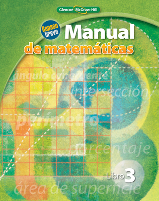Quick Review Math Handbook, Book 3, Spanish Student Edition