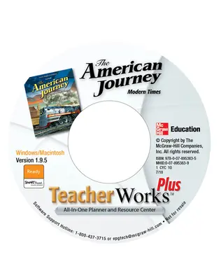 The American Journey, Modern Times, TeacherWorks Plus DVD