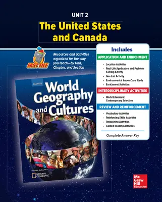 World Geography and Cultures, Unit 2 Resources Book