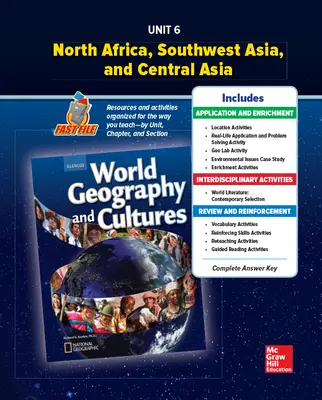 World Geography and Cultures, Unit 6 Resources Book