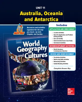 World Geography and Cultures, Unit 11 Resources Book