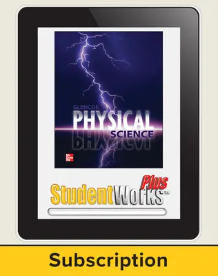 Glencoe Physical iScience, Grade 8, eStudent Edition, 1-year subscription
