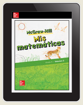 McGraw-Hill My Math, Grade 4, Spanish Student Center 1 Year Subscription