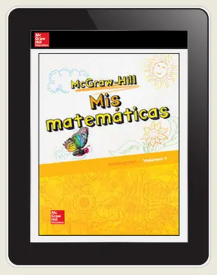 McGraw-Hill My Math, Grade K, Spanish Student Center 6 Year Subscription