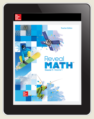 Reveal Math Course 1, Teacher Digital License, 1-year subscription