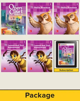Open Court Reading Grade 4 Student Comprehensive Print Bundle with 6 Year Digital Subscription