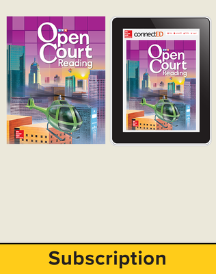 Open Court Reading Grade 4 Student Digital and Print Standard Bundle, 6-year subscription