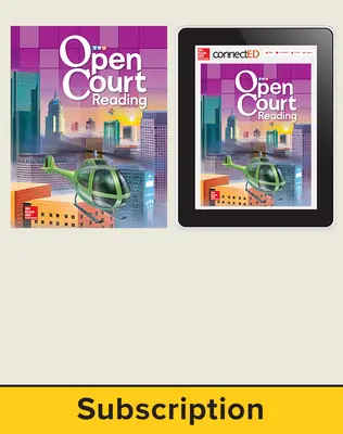 Open Court Reading Grade 4 Student Digital and Print Standard Bundle, 6-year subscription