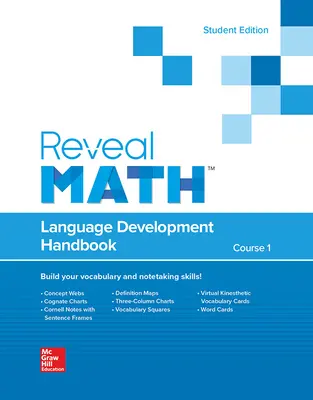 Reveal Math Course 1, Language Development Handbook, Student Edition
