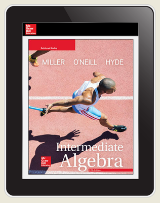 Miller, Intermediate Algebra, 2018, 5e, ConnectED eBook, 1-year subscription