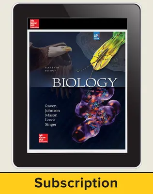 Raven, Biology, 2017, 11e (AP Edition) Digital Student Subscription, 1-year subscription