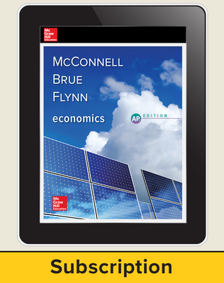 McConnell, Economics, 2018, 21e, Digital Teacher Subscription, 1-year subscription