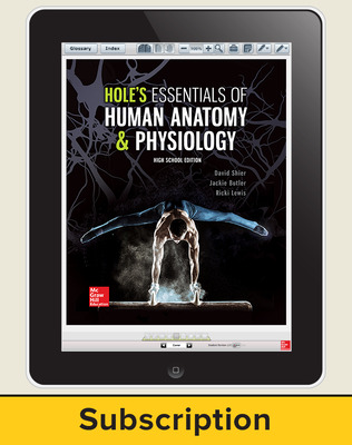 Shier Hole S Essentials Of Human Anatomy And Physiology High School Ed 2018 1e Connected Ebook 6