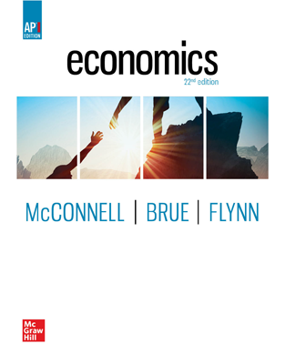 McConnell, Economics AP Edition, 2021, 22e, Standard Student bundle (Student Edition with Online Student Edition), 1-year subscription
