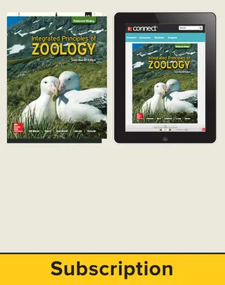 Hickman, Integrated Principles of Zoology, 2017, 17e (Reinforced Binding) Standard Student Bundle, 1-year subscription